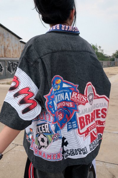 KATANA Boxy Crop Shirt - K3ith Haring