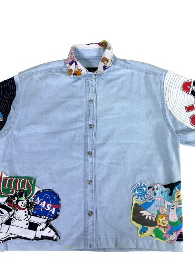 KATANA Boxy Crop Shirt - NASA