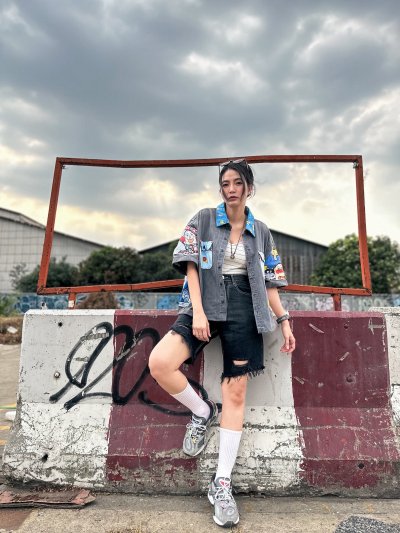 KATANA Boxy Crop Shirt - Anpan Man