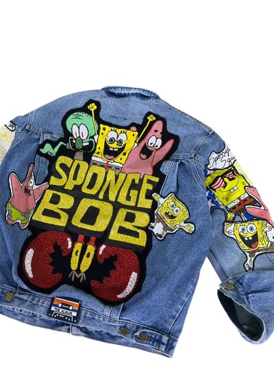 ATLAS Denim Jacket - Spongebob