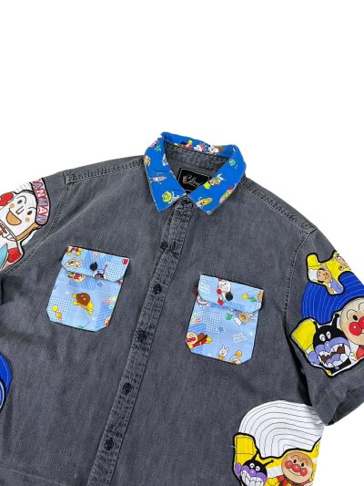 KATANA Boxy Crop Shirt - Anpan Man