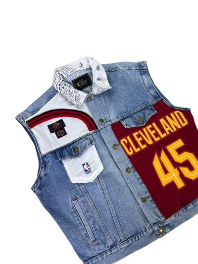 SCYTHE Denim Vest - CLEVELAND No.45