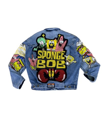 ATLAS Denim Jacket - Spongebob