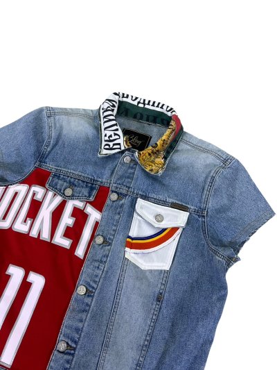 SCYTHE Denim Vest - ROCKET No.11