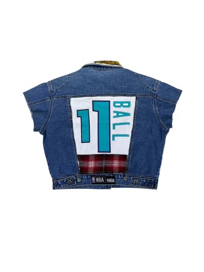 SCYTHE Denim Vest - CHARLOTTE