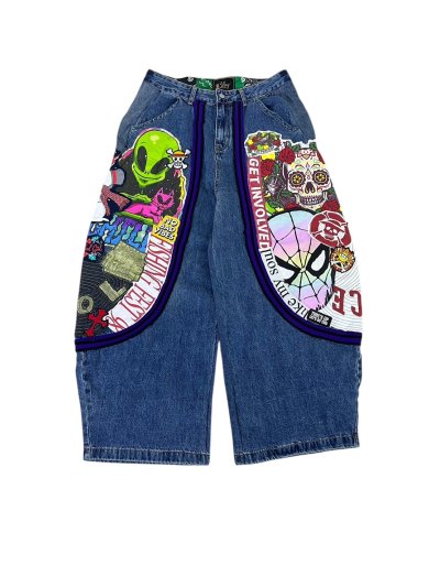 VECTOR Balloon Jeans - No Bad Vibes