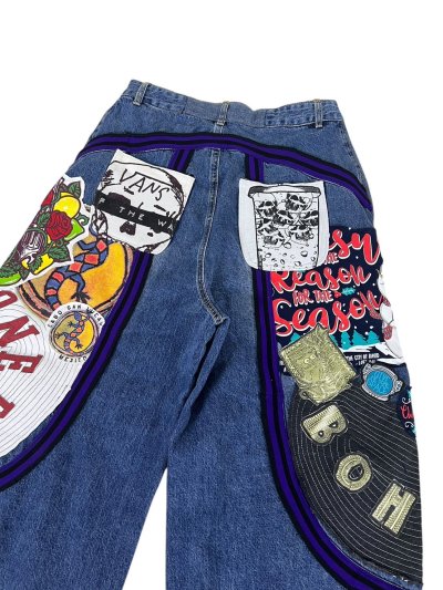 VECTOR Balloon Jeans - No Bad Vibes