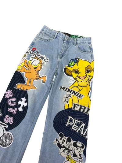 TRIGGER Pants - Garfield & Lion king