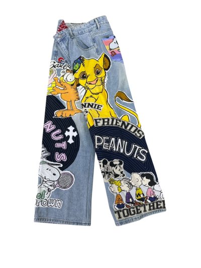 TRIGGER Pants - Garfield & Lion king