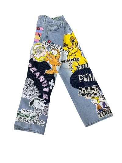 TRIGGER Pants - Garfield & Lion king