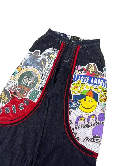 VECTOR Balloon Jeans - Smiley No.6