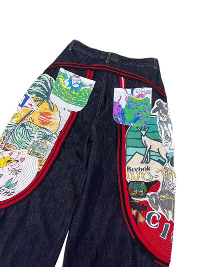 VECTOR Balloon Jeans - Smiley No.6