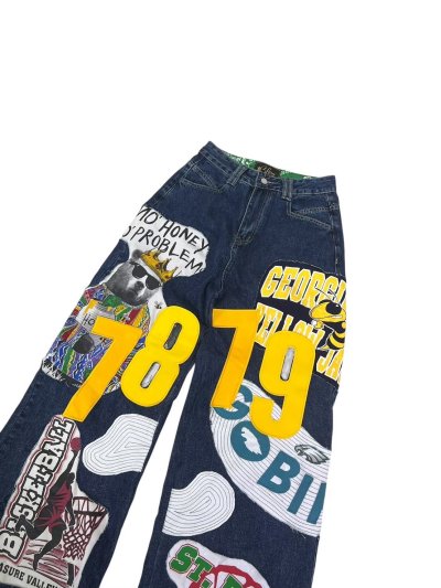 LOCK Flare Jeans - 7879