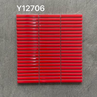 Y12706 Triple Chopstick Mosaic (Glossy)