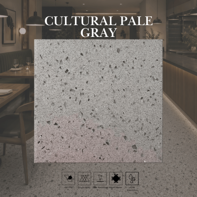 Cultural Pale Gray Terrazzo