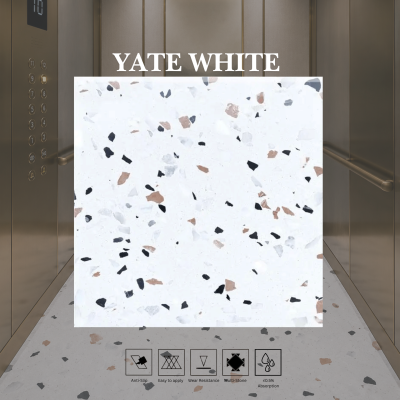 Yate White Terrazzo