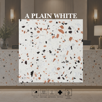 A Plain White Terrazzo