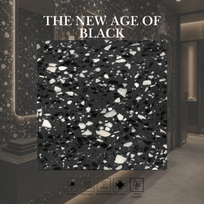 The New Age of Black Terrazzo