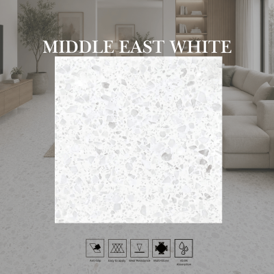 Middle East White Terrazzo