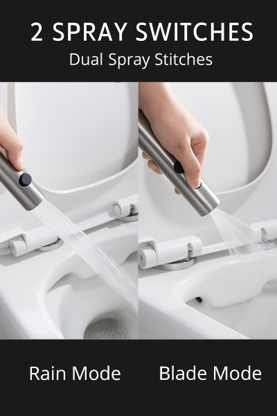 Bidet Spray Gun + Chrome