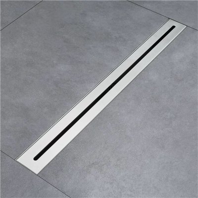 Linear Floor Drain + Chrome