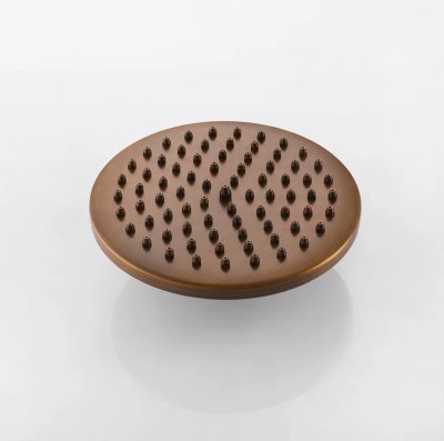 Wall-Mounted Shower Set + Antique Brass