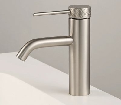 Basin Faucet + Nickel