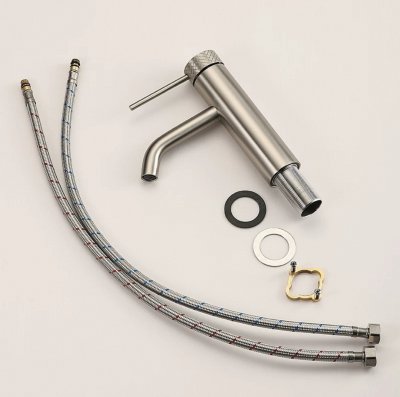 Basin Faucet + Nickel