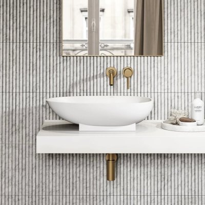 T025148-1 Stone Elongated Convex Mosaic