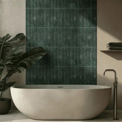 T025148-2 Stone Elongated Convex Mosaic