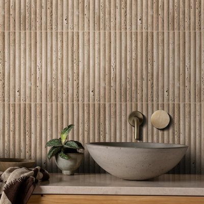 T025148-3 Stone Elongated Convex Mosaic T025148-3 Stone Elongated Convex Mosaic