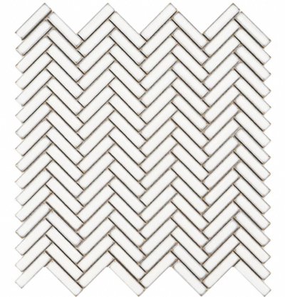 TCCT-01 herringbone Mosaic (Glossy) TCCT-01 herringbone Mosaic (Glossy)