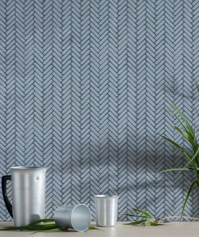 TCCT-02 herringbone Mosaic (Glossy) TCCT-02 herringbone Mosaic (Glossy)