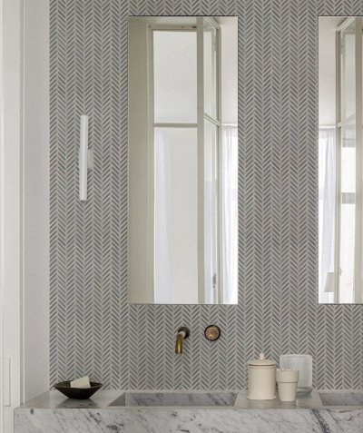 TCCT-05 herringbone Mosaic (Glossy) TCCT-05 herringbone Mosaic (Glossy)