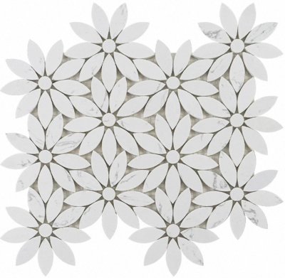 MF3 Floral Stone Mosaic MF3 Floral Stone Mosaic