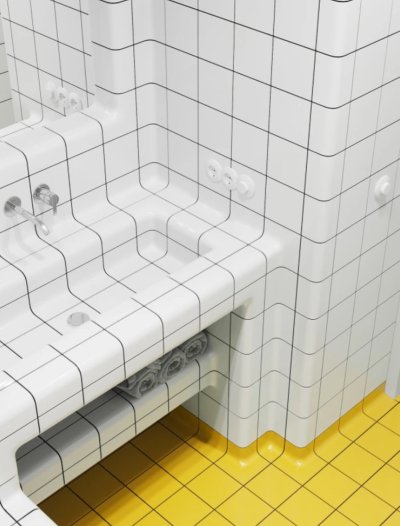 Snow White Arc Brick Series (Matte)