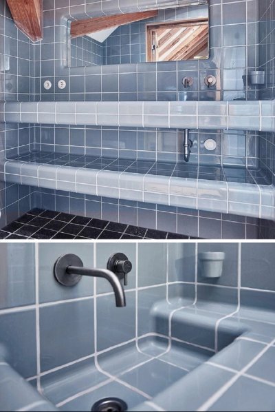 Mist Gray Arc Brick Series (Glossy)