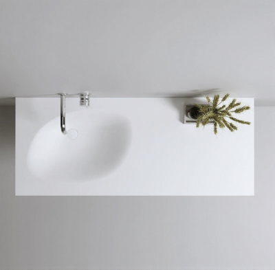 อ่างล้างหน้าหินสังเคราะห์แบบแขวนผนัง SlimStone™ รุ่น WB-1460SS