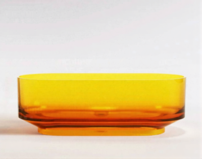 CrystalWave™ อ่างอาบน้ำเรซินใสทรงตั้งพื้น รุ่น CR-17075