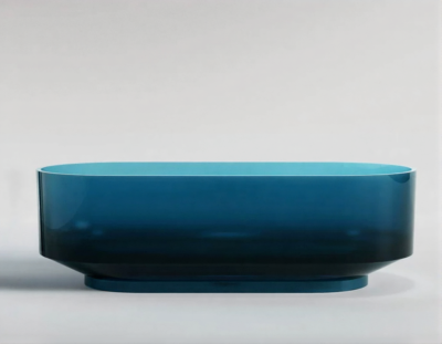 CrystalWave™ อ่างอาบน้ำเรซินใสทรงตั้งพื้น รุ่น CR-17075