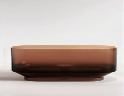 CrystalWave™ อ่างอาบน้ำเรซินใสทรงตั้งพื้น รุ่น CR-17075