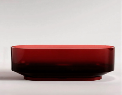 CrystalWave™ อ่างอาบน้ำเรซินใสทรงตั้งพื้น รุ่น CR-17075