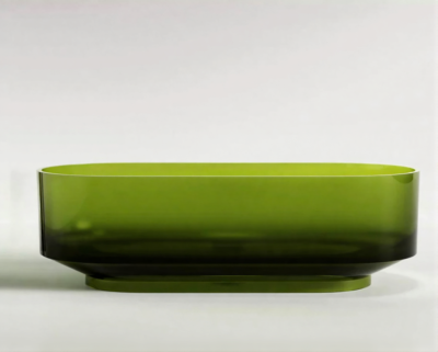 CrystalWave™ อ่างอาบน้ำเรซินใสทรงตั้งพื้น รุ่น CR-17075