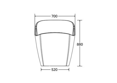 AmberFlow™ Transparent Freestanding Bathtub