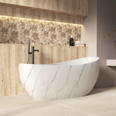Nicoline™ MarbleStone Freestanding Bathtub