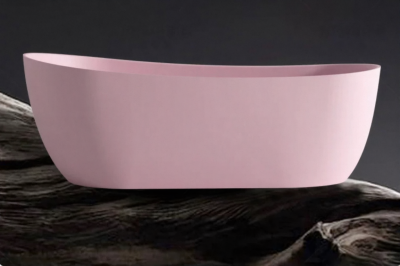 AeroStone™ อ่างอาบน้ำหินสังเคราะห์ทรงวงรีแบบตั้งพื้น รุ่นดีพโซก