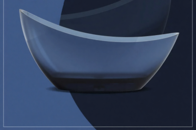 GavynGlow™ Transparent Resin Freestanding Bathtub