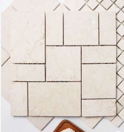18RML RomaLime™ Natural Limestone Mosaic Tiles