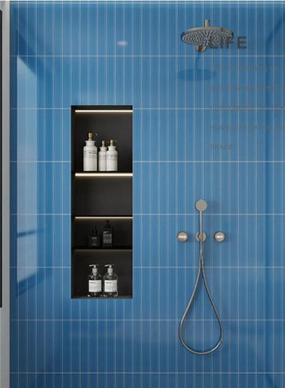 GB20251102 Rectangular Glass Tile (Glossy)