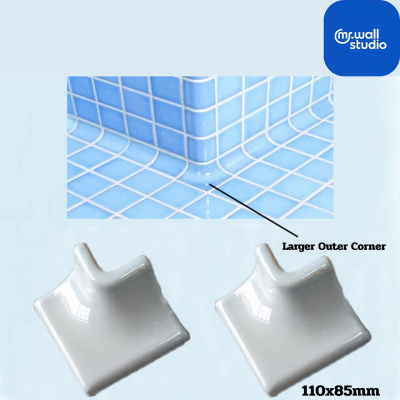 Mist Gray Arc Brick Series (Glossy)